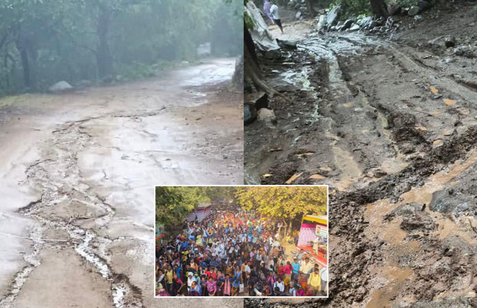 ગિરનાર યાત્રા સ્થગિત થવાની શક્યતા, માર્ગ પર વરસાદી અસર