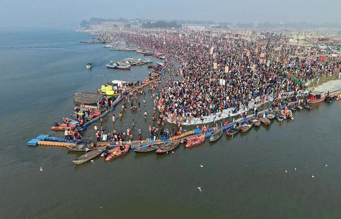 માઘ મેળામાં ઈતિહાસ રચાયો, વસંત પંચમીએ 3.56 કરોડે લગાવી પવિત્ર ડૂબકી