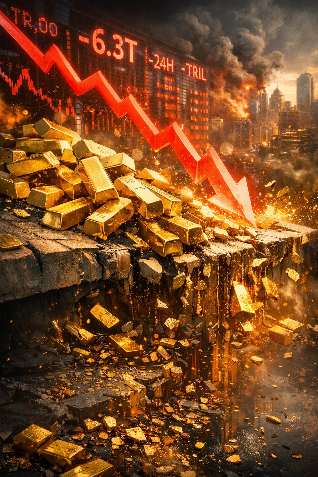 ઈતિહાસનું સૌથી મોટું ધોવાણ, ગોલ્ડ માર્કેટ તૂટી પડ્યું