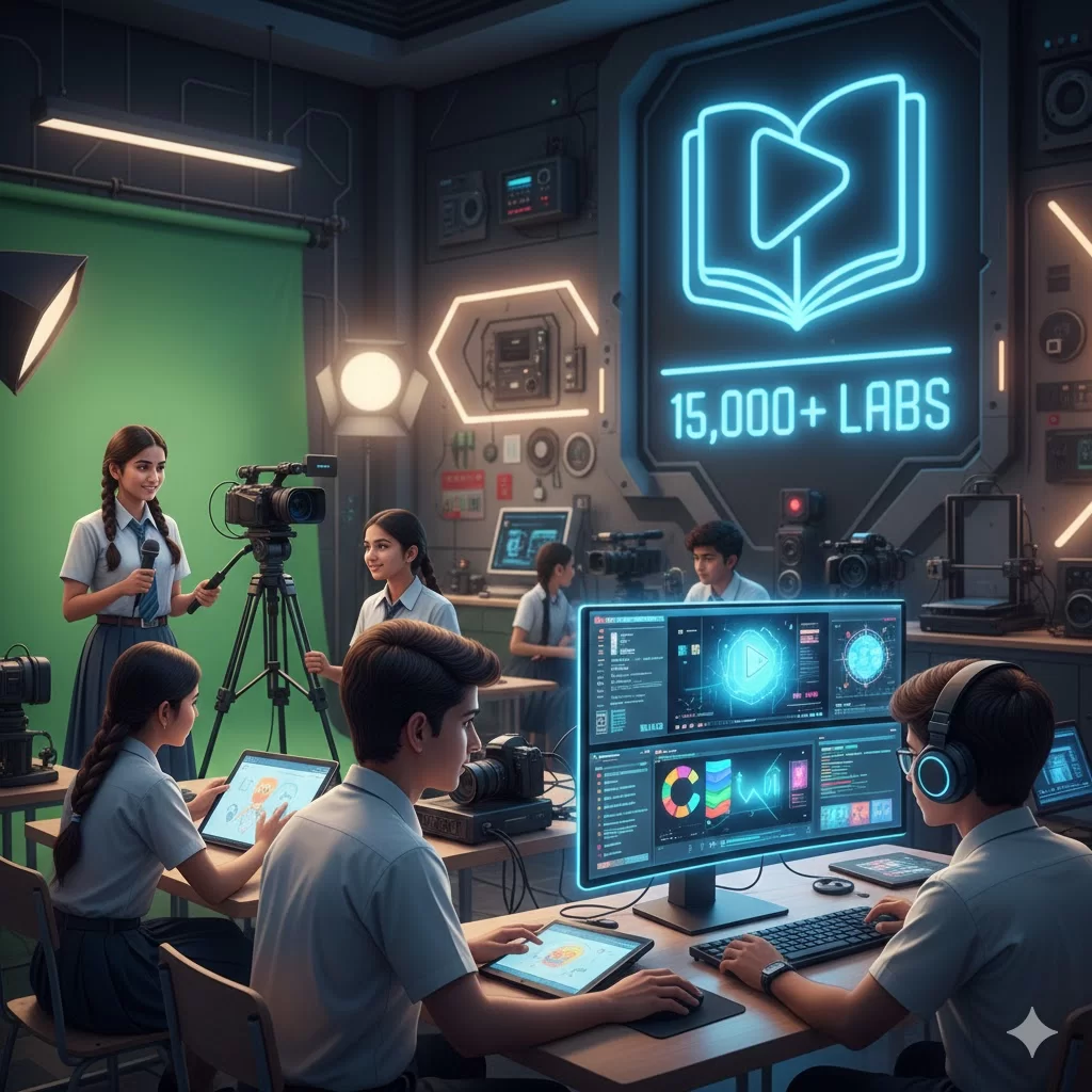 બજેટ 2026: હવે સ્કૂલ-કોલેજમાં બનશે કન્ટેન્ટ ક્રિએટર્સ! 15,000 શાળાઓમાં ખુલશે સ્પેશિયલ લેબ્સ