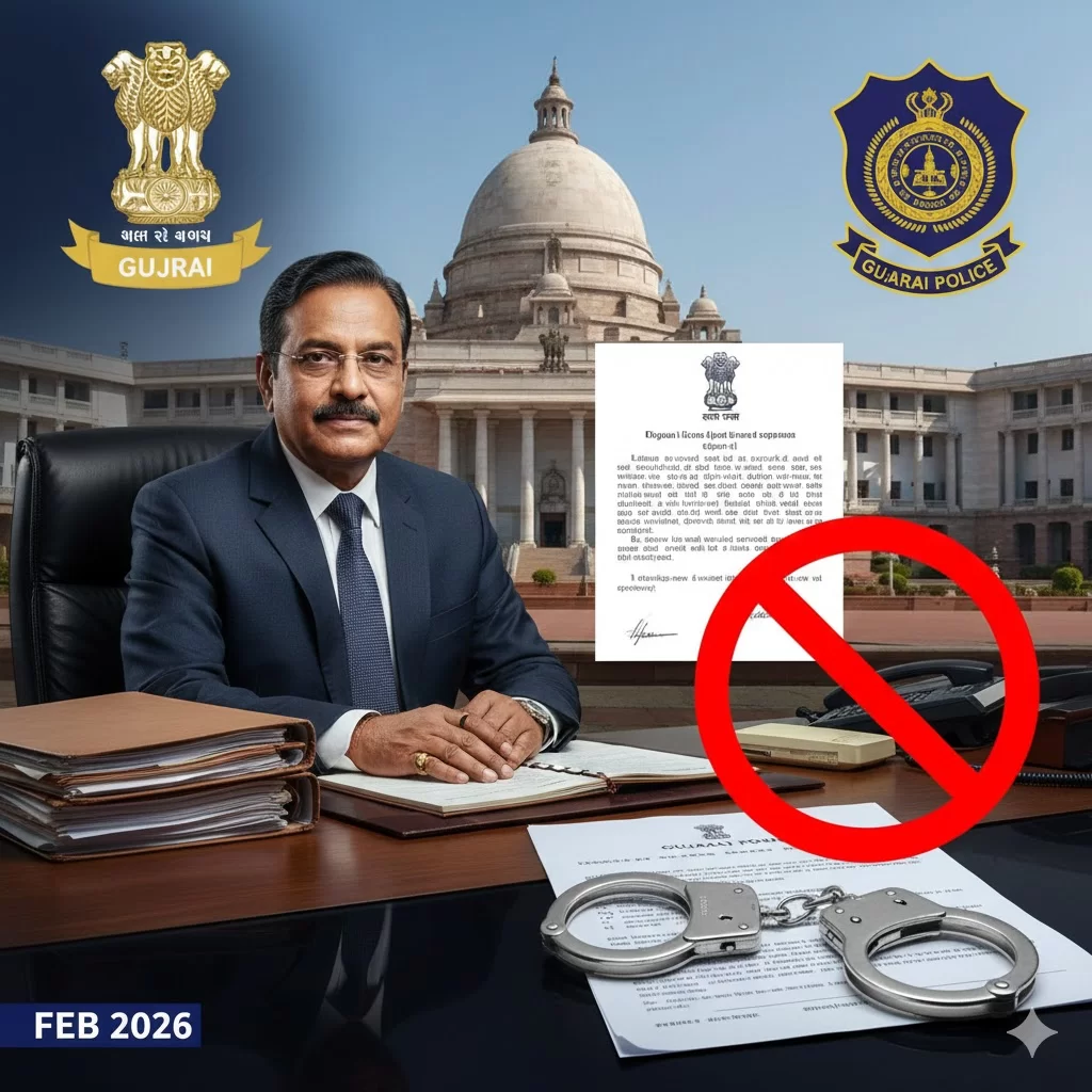 સરકારી બાબુઓને મોટી રાહત! ગુજરાતમાં હવે અધિકારીઓ સામે સીધી FIR નહીં થાય, ગૃહ વિભાગનો મોટો આદેશ.