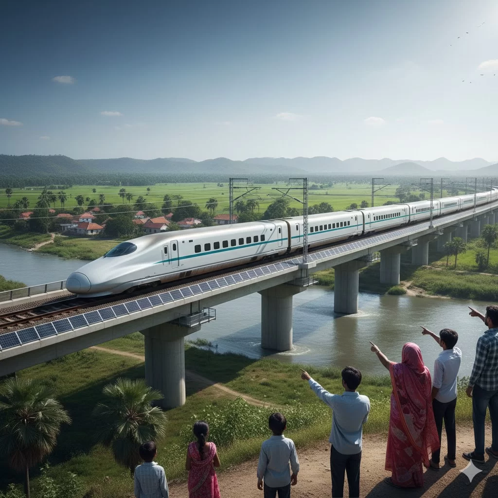 બુલેટ ટ્રેન પર અશ્વિની વૈષ્ણવની મોટી જાહેરાત: 2027માં ગુજરાતના રૂટ પર દોડશે હાઈ-સ્પીડ ટ્રેન