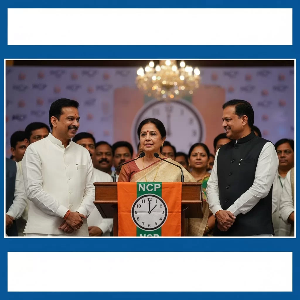 NCPમાં મોટી હલચલ: અજિત પવારના વારસદાર તરીકે સુનેત્રા પવારના નામ પર મહોર લાગવાની શક્યતા