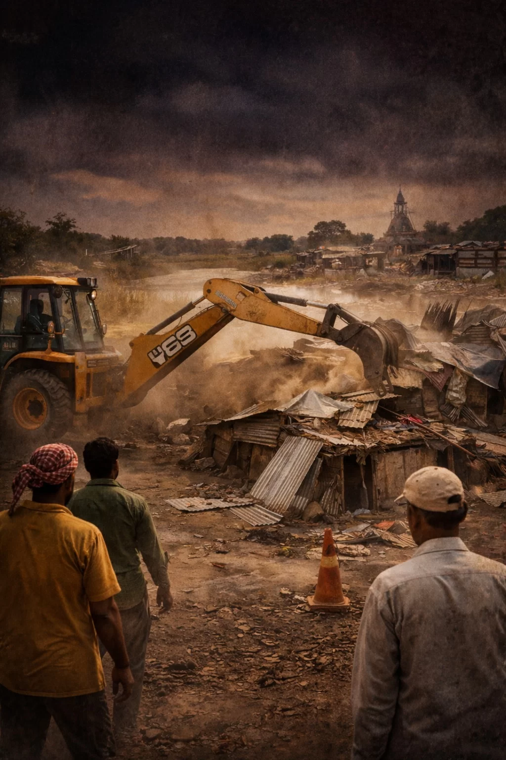 બે દાયકાથી સરકારી જમીન પર દબાણ, કણભાઇપુરામાં વહીવટી તંત્રની કાર્યવાહી