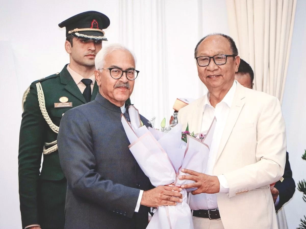 મણિપુરમાં નવા યુગની શરૂઆત: યુમનામ ખેમચંદ સિંહે મુખ્યમંત્રી પદના શપથ લીધા