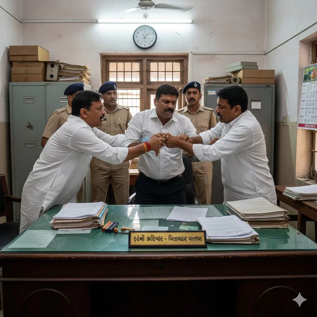 વિસાવદર પાલિકામાં ચીફ ઓફિસર અને પદાધિકારીઓ વચ્ચે ઝપાઝપી, મામલો પોલીસ સુધી પહોંચ્યો