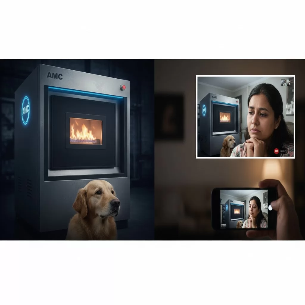 અમદાવાદમાં દેશનું અનોખું સ્મશાન: હવે પાલતુ શ્વાનની અંતિમવિધિ થશે CNGથી, માલિકો ઘરેબેઠા લાઈવ જોઈ શકશે