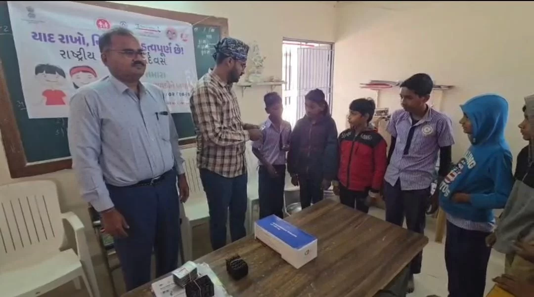 આણંદ જિલ્લાના બાળકોને કૃમિના રોગથી રક્ષિત કરાયા