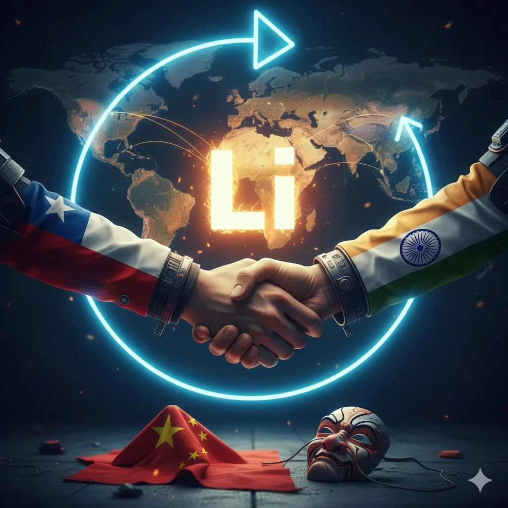 ભારતની માસ્ટરસ્ટ્રોક ડીલ: હવે લિથિયમ માટે ચીન સામે હાથ નહીં ફેલાવવા પડે, ચિલી સાથે થશે મોટો કરાર