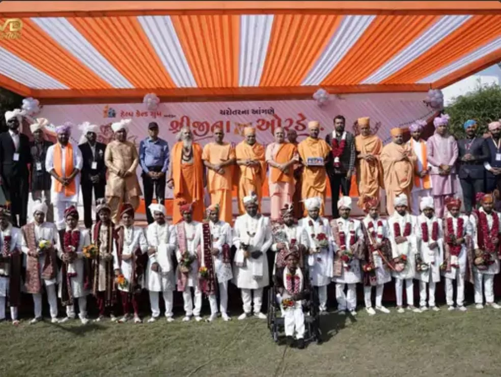 ‘હેલ્પ ફ્રેન્ડ ફાઉન્ડેશન’નો સેવાયજ્ઞ: અનાથ અને જરૂરિયાતમંદ દીકરીઓ માટે સમૂહ લગ્નનું આયોજન