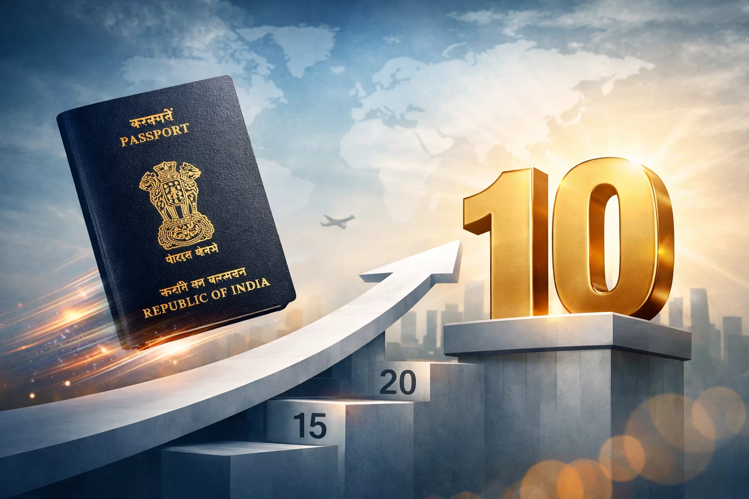 ભારતીય પાસપોર્ટનો દબદબો: હેનલી પાસપોર્ટ ઈન્ડેક્સ 2026માં ભારતની 10 સ્થાનની મોટી છલાંગ!