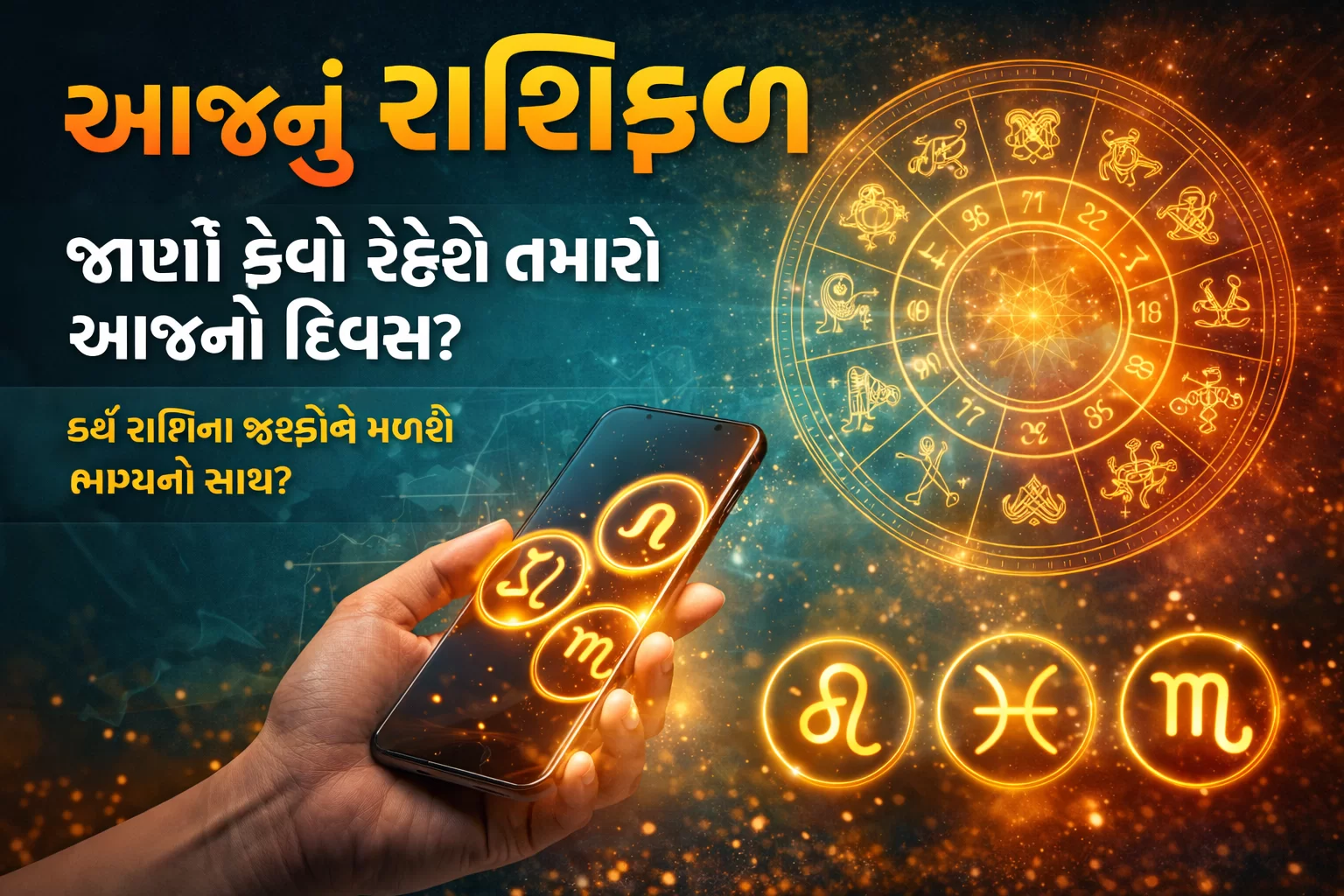 આજનું રાશિફળ: જાણો કેવો રહેશે તમારો આજનો દિવસ? કઈ રાશિના જાતકોને મળશે ભાગ્યનો સાથ?