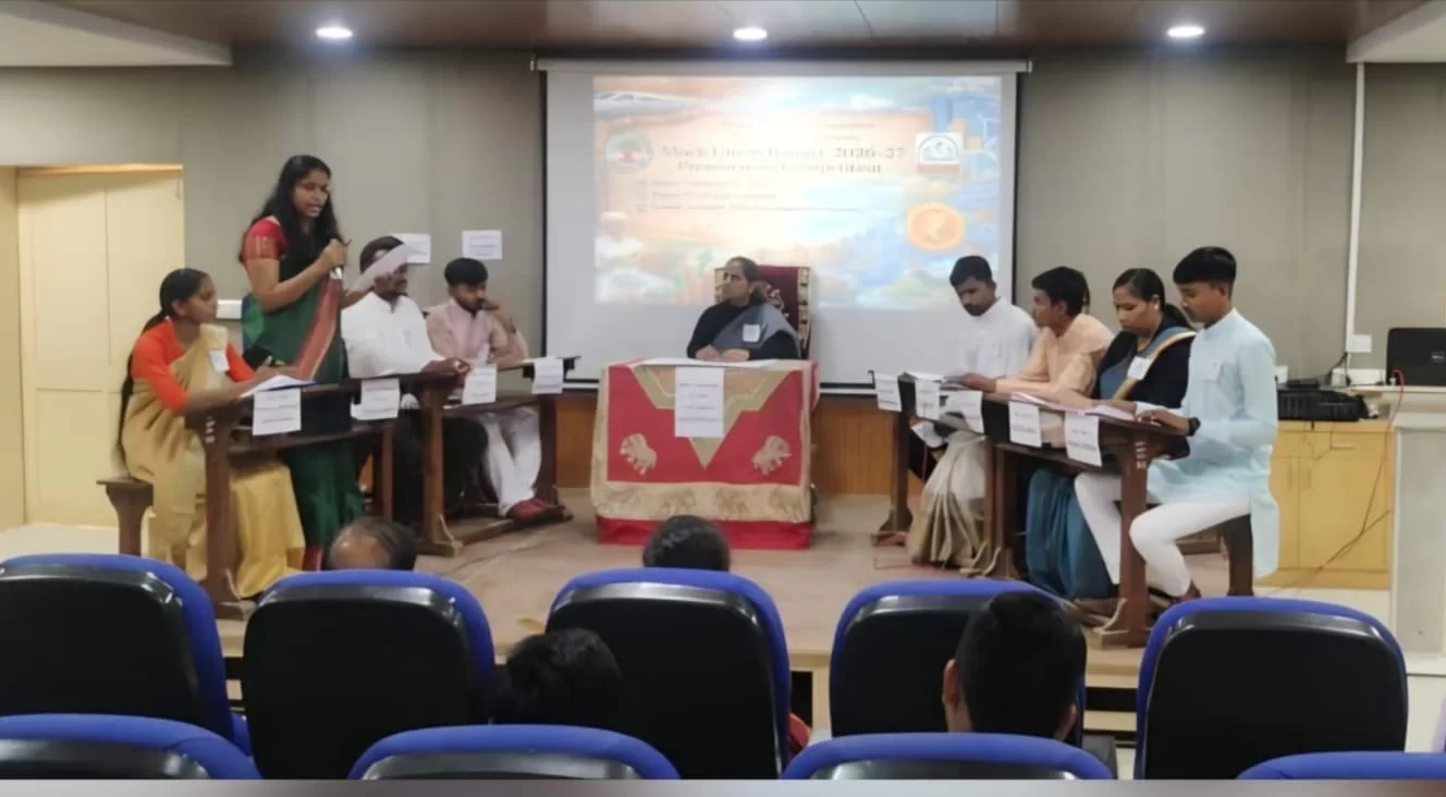 અર્થશાસ્ત્ર વિભાગ, સરદાર પટેલ યુનિવર્સીટી દ્વારા મોક બજેટ પ્રેઝેન્ટેશન સ્પર્ધા આયોજિત કરાઈ