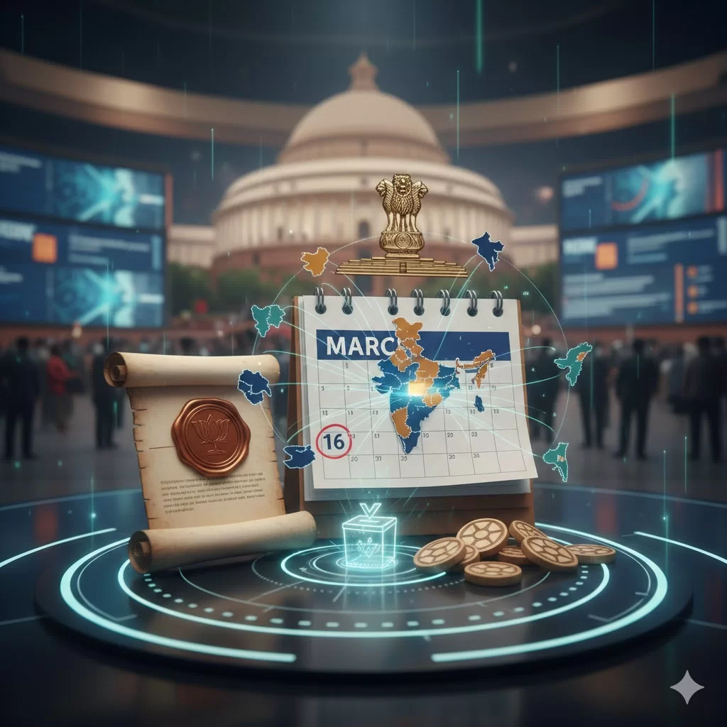 મહારાષ્ટ્ર અને હરિયાણા સહિત 10 રાજ્યોમાં રાજ્યસભાની ચૂંટણી જાહેર; જાણો સંપૂર્ણ શિડ્યુલ