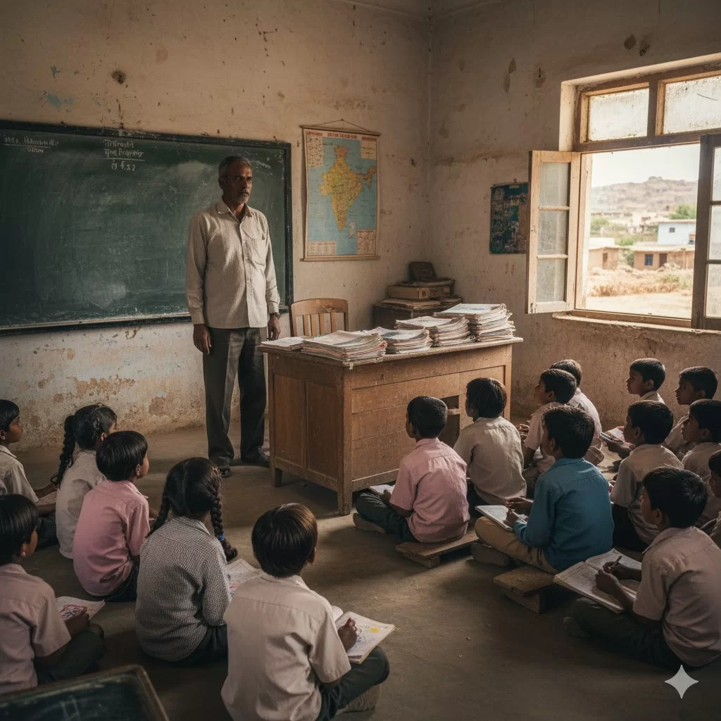 ભણશે ગુજરાત? નર્મદામાં તો શિક્ષકો જ નથી! 145 શાળાઓમાં એક જ ગુરુજીના શિરે આખા ગામનું ભવિષ્ય.