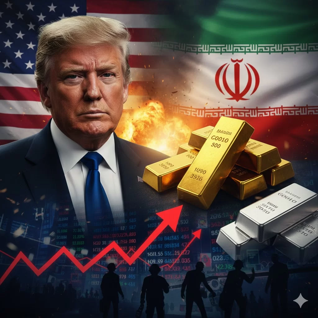 સોના-ચાંદીના ભાવ આસમાને! અમેરિકા-ઈરાન યુદ્ધના ભણકારે બજારમાં તોફાન, રોકાણકારોમાં દોડધામ.