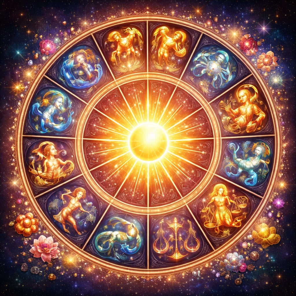 આજના 12 રાશિનું રાશિફળ: નવા અવસર, ધનલાભ અને સફળતાના સંકેતો