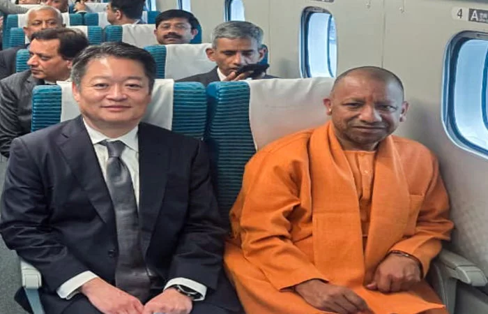 જાપાનની સુપરફાસ્ટ મેગ્લેવમાં યોગી આદિત્યનાથ! 500 કિ.મી. સ્પીડ જોઈ રહી ગયા હેરાન