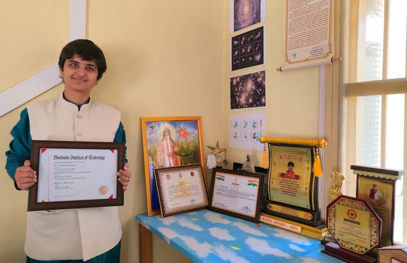 આણંદની દીકરીએ બ્રહ્માંડમાં લહેરાવ્યો ભારતનો તિરંગો: 06 નવા ગેલેક્સી સમૂહોની શોધ કરી આપ્યા ભારતીય નામો!