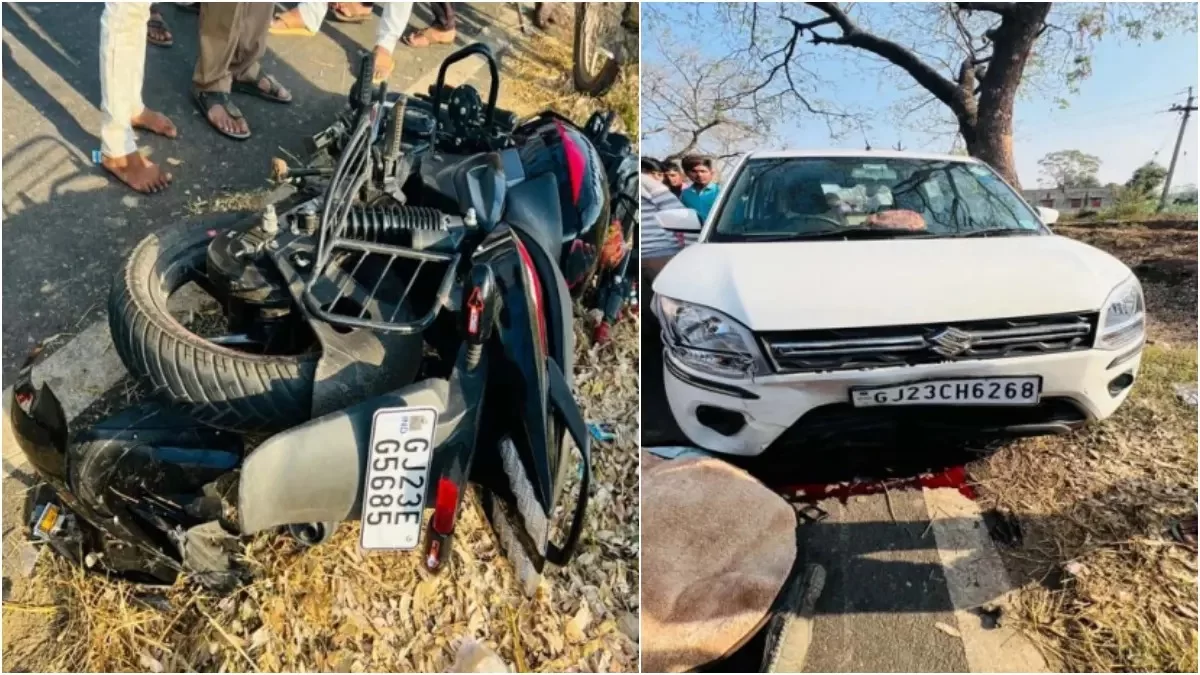 જંત્રાલ-વિરસદ રોડ પર ભીષણ ટક્કર, 8 વર્ષની બાળકીનું હોસ્પિટલમાં મોત