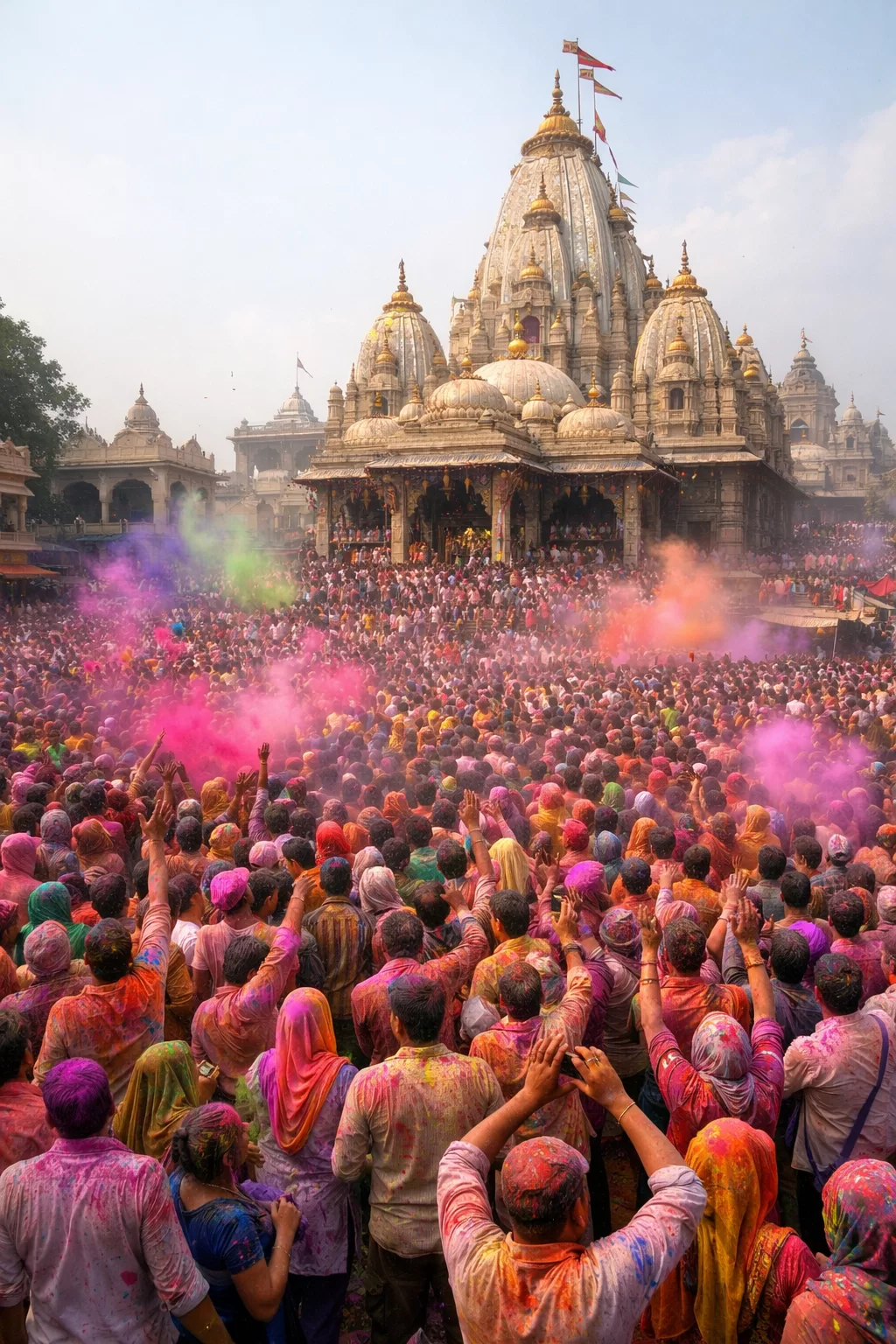 હોળી-ધુળેટી પર્વે ડાકોરમાં ભક્તોની ભીડ, 5 લાખથી વધુે કર્યા ઠાકોરજીના દર્શન