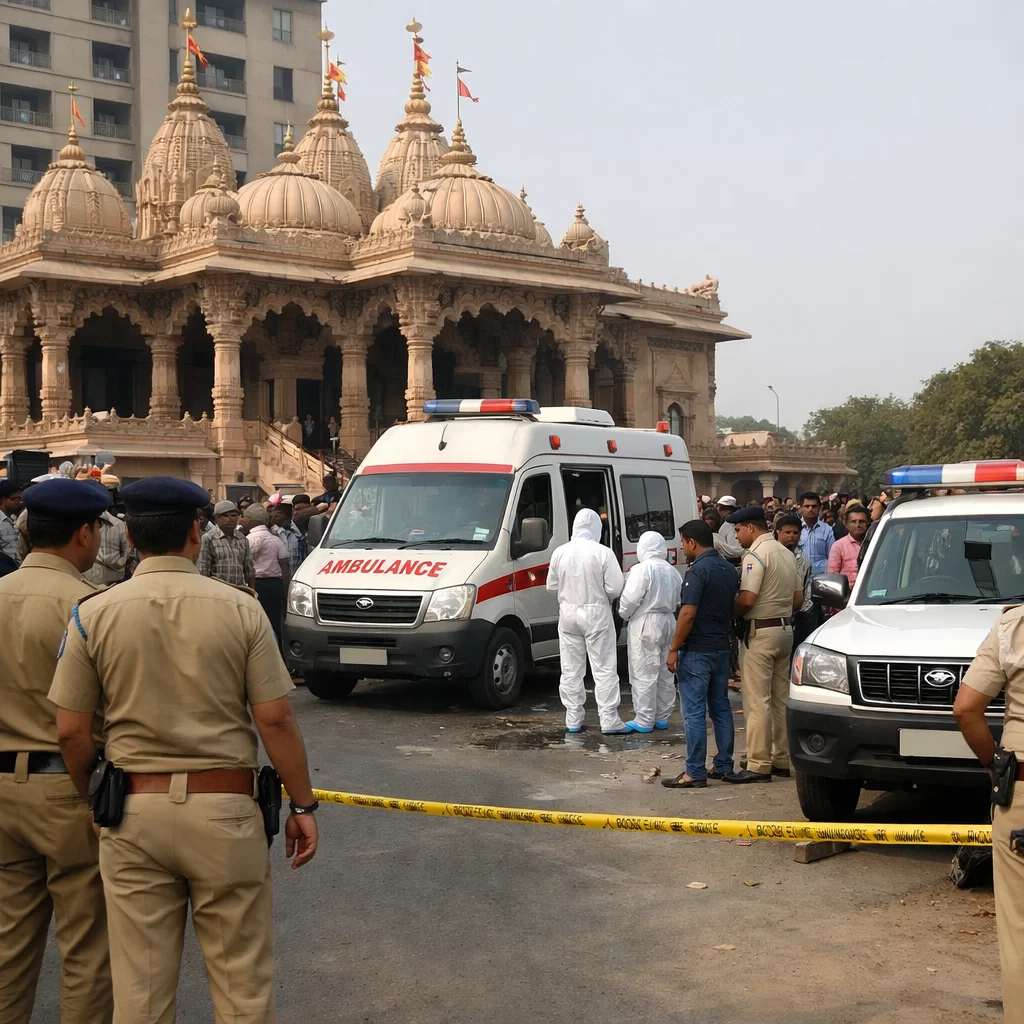 સુરતના સ્વામિનારાયણ મંદિરમાંથી બે યુવતીઓના મૃતદેહ મળતાં ચકચાર, પોલીસ તપાસ શરૂ