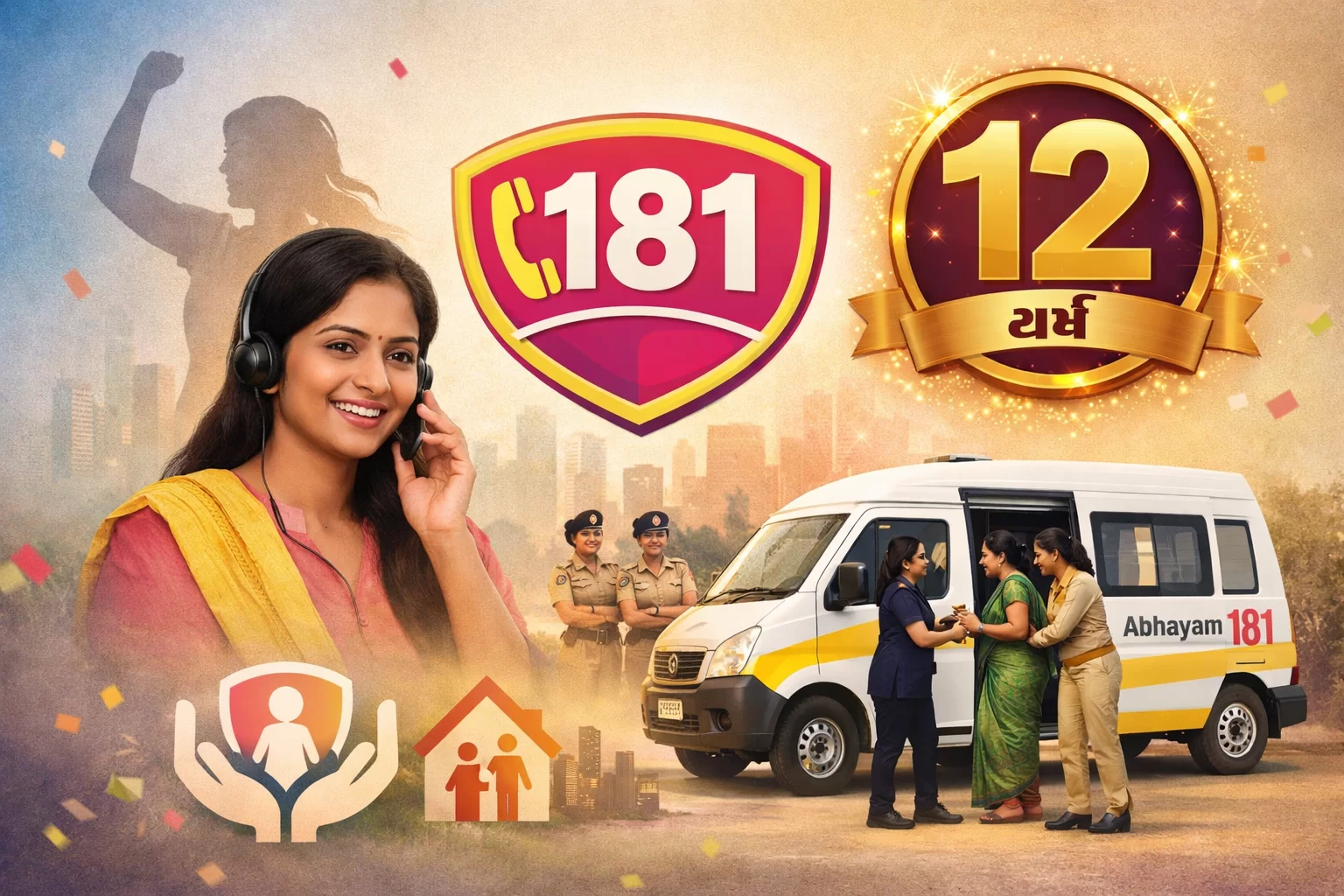 મહિલા સુરક્ષાની મજબૂત કડી: ‘181 અભયમ મહિલા હેલ્પલાઈન’ના 12 વર્ષ પૂર્ણ