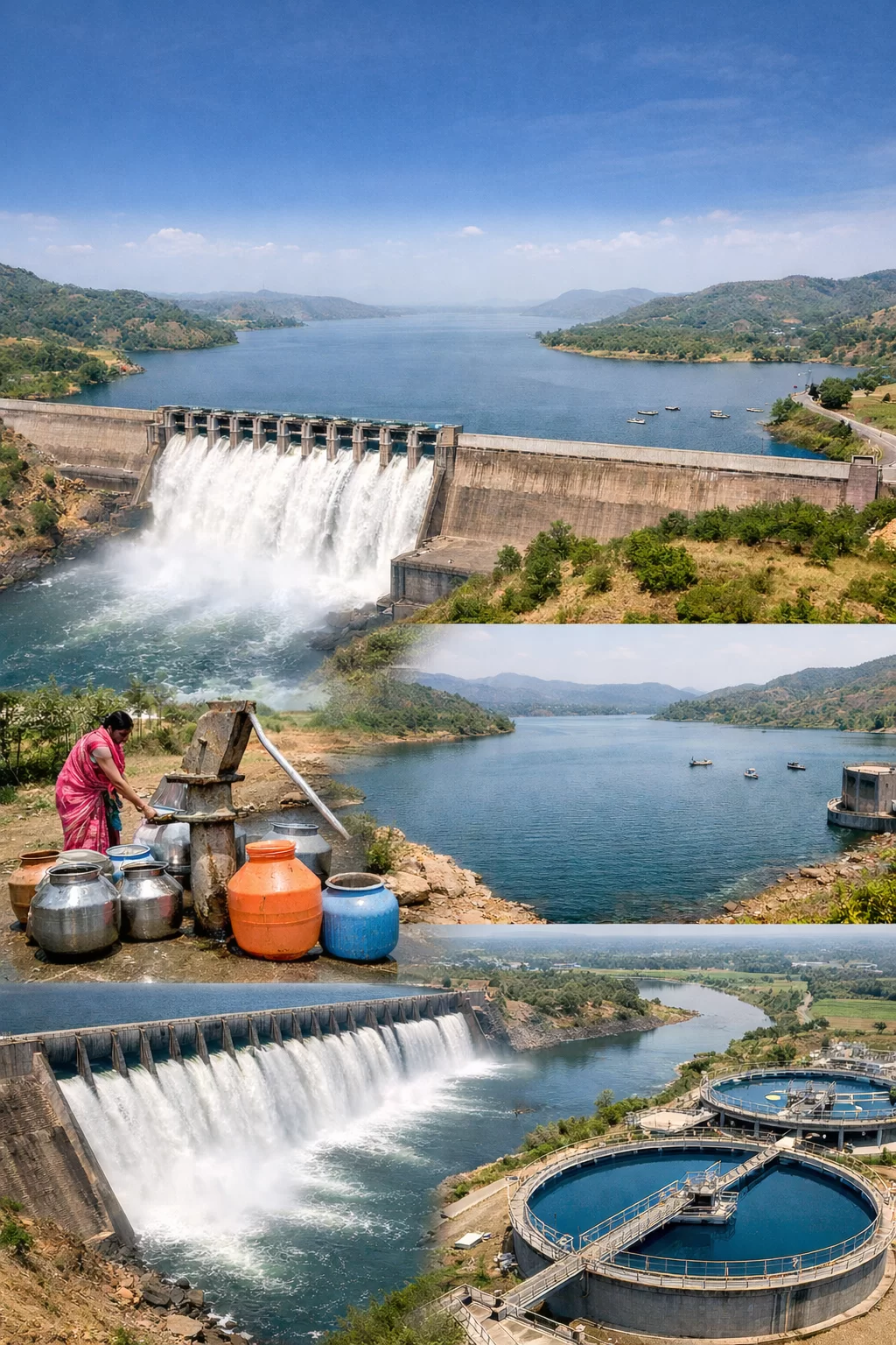 ઉનાળામાં પીવાના પાણીની તંગી નહીં: રાજ્યના ડેમોમાં પૂરતો જથ્થો