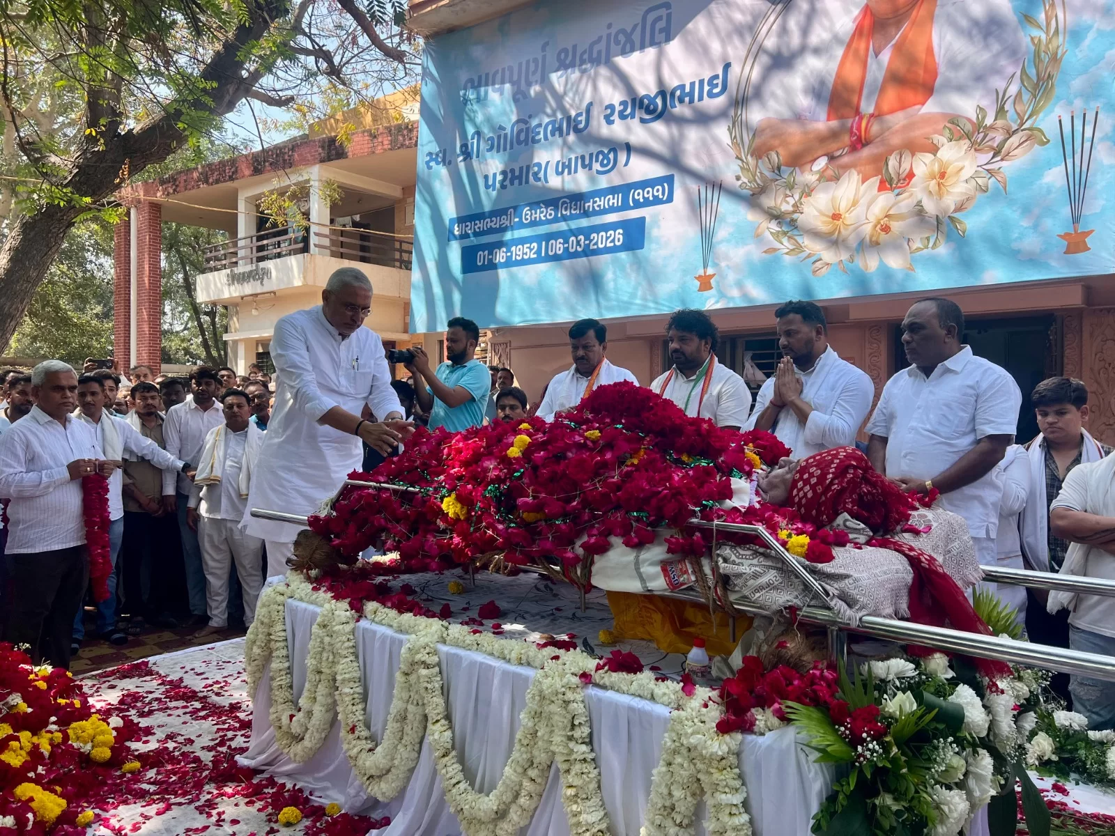 ઉમરેઠના ધારાસભ્ય ગોવિંદભાઈ પરમારના નિધન પર ભાજપમાં શોકની લાગણી