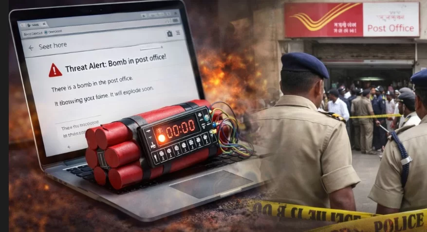 ગોધરા પોસ્ટ ઓફિસને બોમ્બથી ઉડાવવાની ધમકી, વિસ્તારમાં ફફડાટ