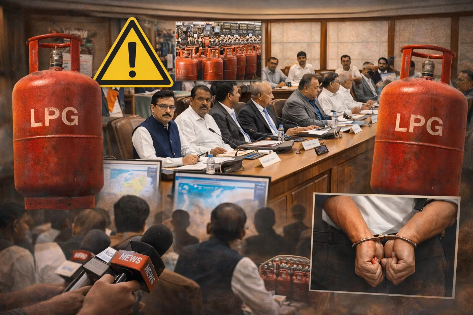 LPG પુરવઠા મુદ્દે કેન્દ્ર એલર્ટ: રાજ્યો સાથે ગૃહ મંત્રાલયની તાત્કાલિક બેઠક