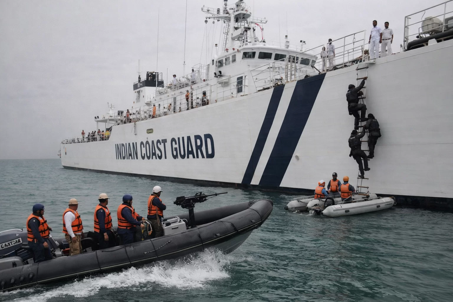 જખૌમાં ભારતીય કોસ્ટ ગાર્ડની વિશેષ કવાયત, દરિયાઈ સુરક્ષા મજબૂત કરવા ખાસ મોકડ્રીલ યોજાઈ