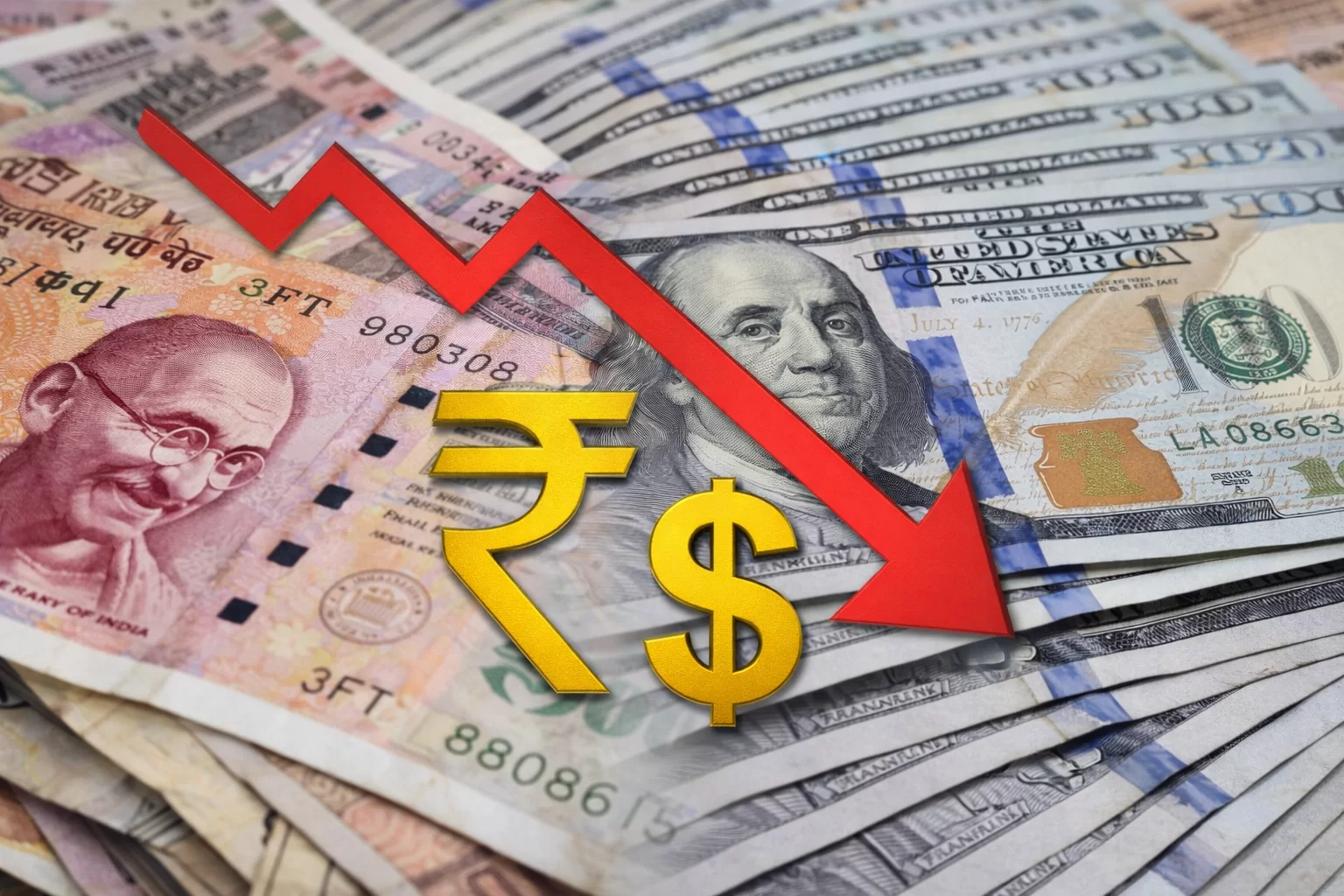 મિડલ ઈસ્ટ તણાવની ભારત પર સીધી અસર: ડૉલર સામે રૂપિયો ઐતિહાસિક નીચલા સ્તરે પહોંચ્યો