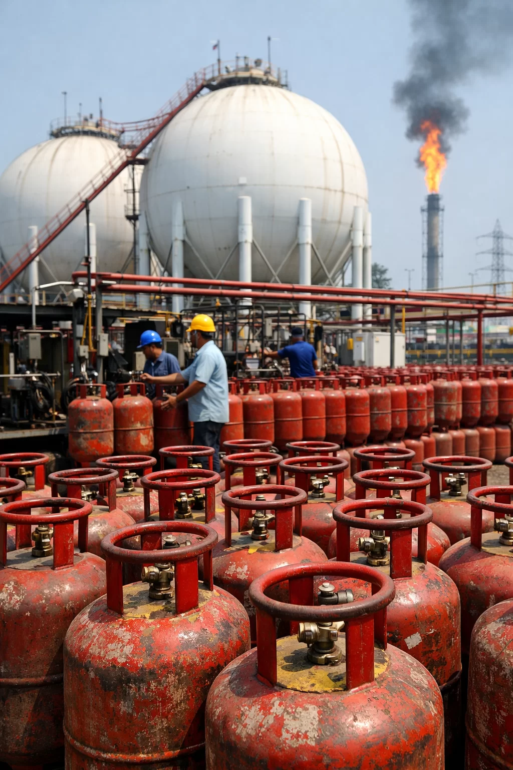 રાજ્યમાં ગેસનો પૂરતો જથ્થો ઉપલબ્ધ, છતાં સંગ્રહખોરી રોકવા ‘૨૫ દિવસનો નિયમ’ લાગુ