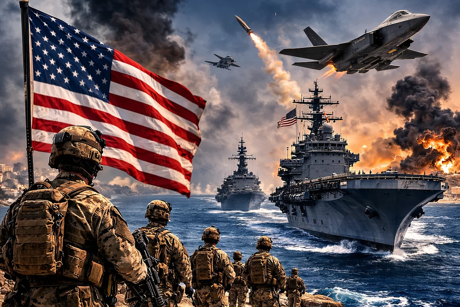 યુદ્ધ વચ્ચે અમેરિકાનો મોટો દાવ! મિડલ ઈસ્ટ તરફ 2500 મરીન અને યુદ્ધ જહાજ રવાના