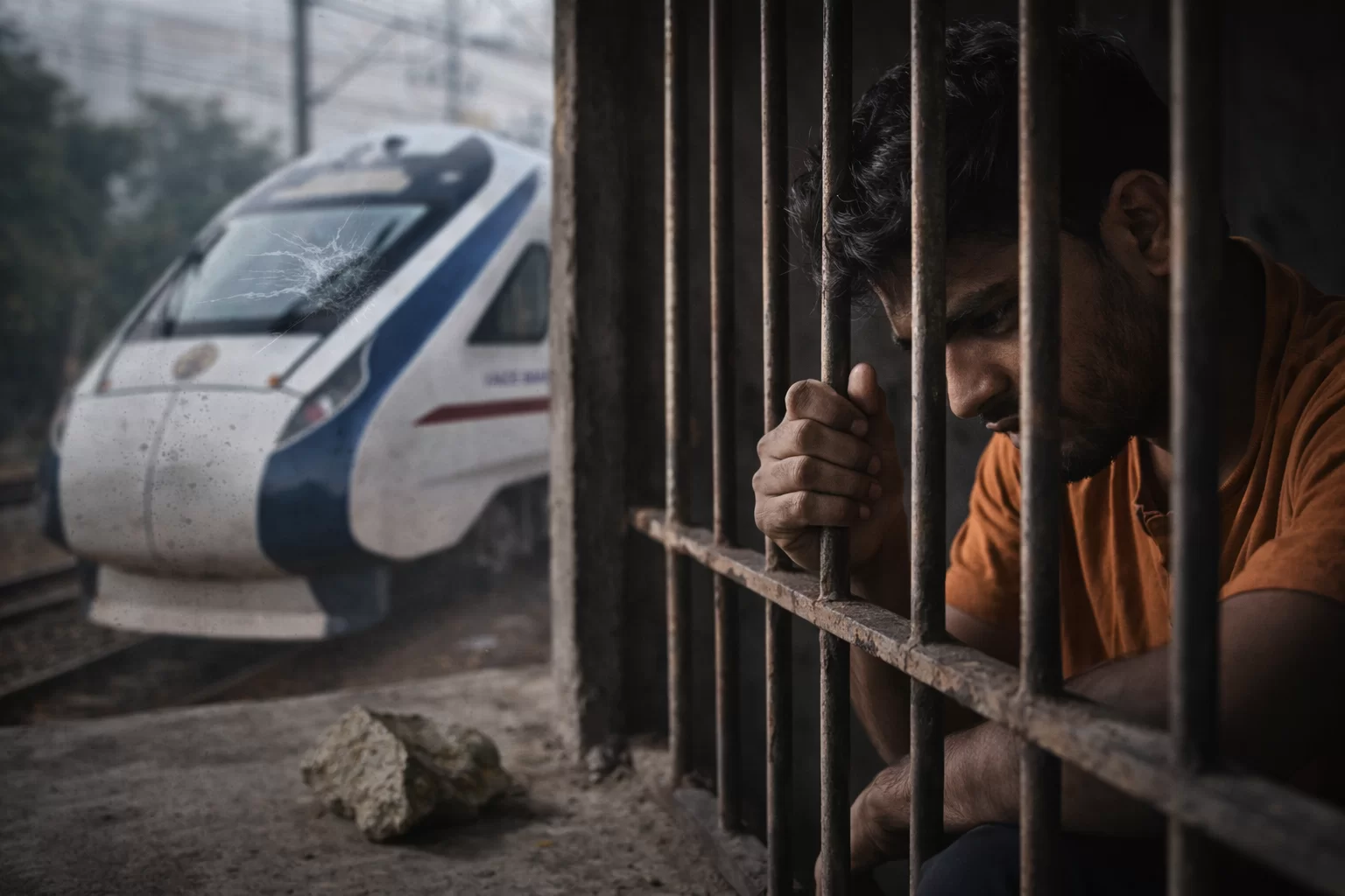 સોશિયલ મીડિયા પર ફેમસ થવાની ચાહત ભારે પડી, વંદે ભારત ટ્રેન પર પથ્થરમારો કરનાર યુવક જેલમાં