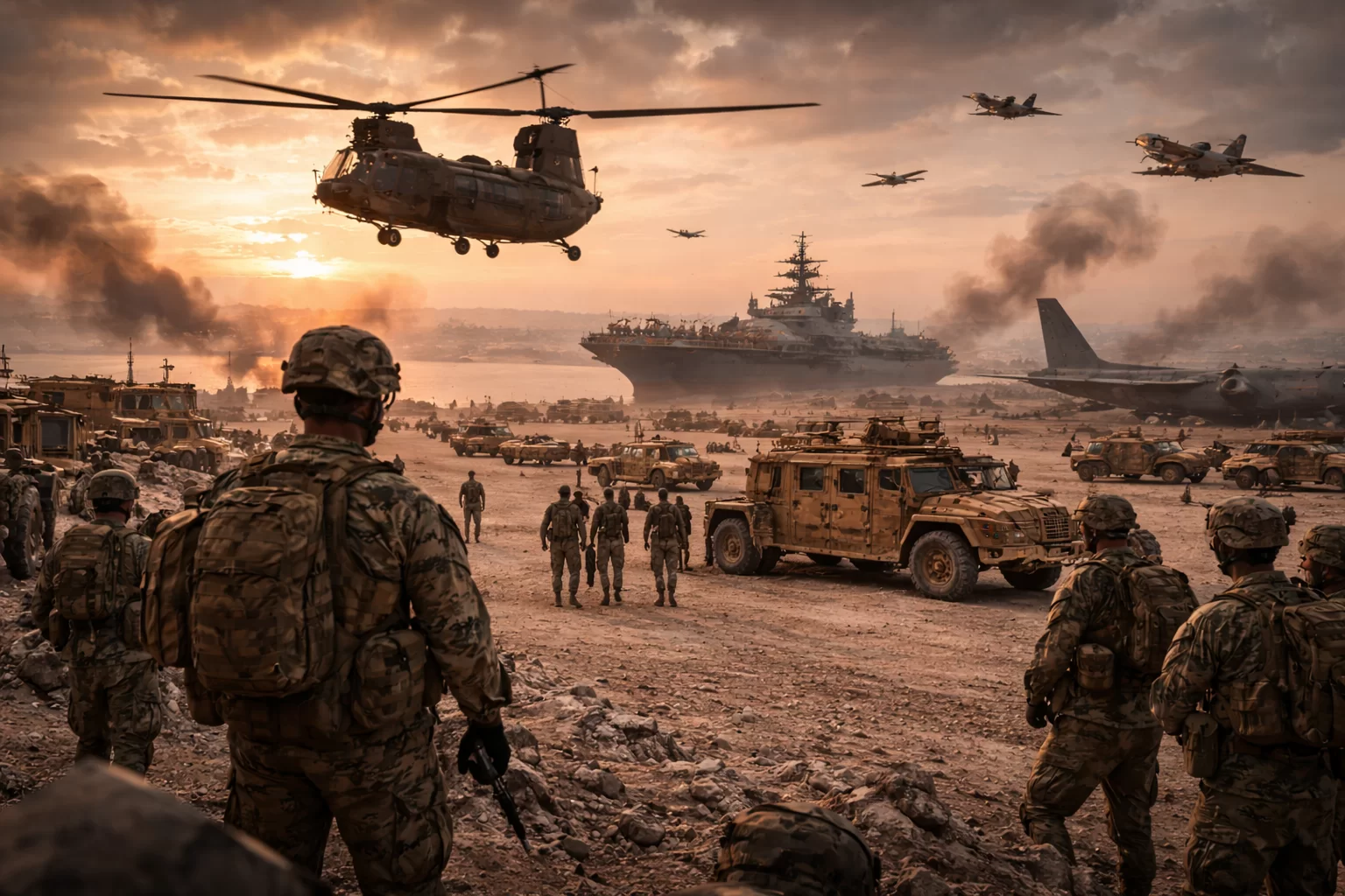 ઈરાન તણાવ વચ્ચે મિડલ ઈસ્ટમાં અમેરિકાની સૌથી મોટી સૈન્ય તૈનાતી, 2003 પછીનો મોટો પગલું