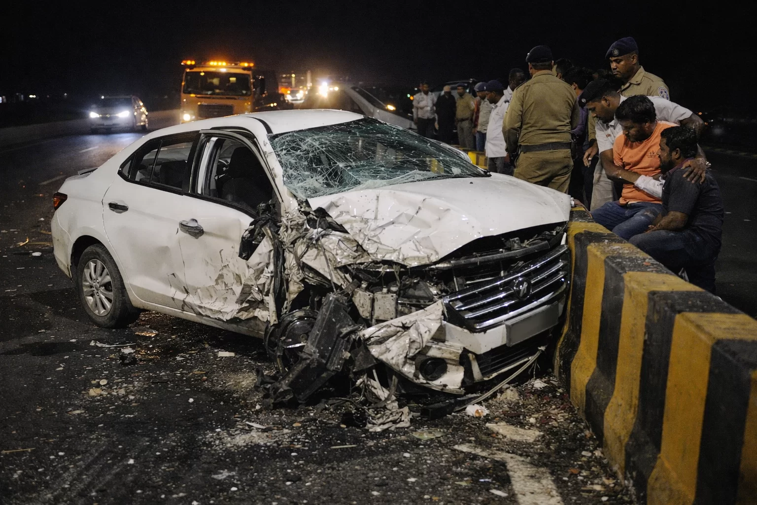 રાજકોટના જેતપુર નજીક કાર અકસ્માત, ડિવાઈડર સાથે અથડાતા એક યુવકનું મોત, બે મિત્રો ગંભીર ઈજાગ્રસ્ત