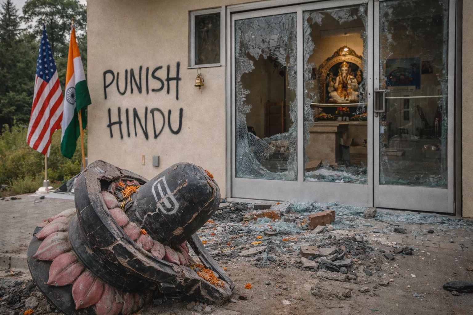 USCIRF રિપોર્ટ પર ભારતનો કડક જવાબ: “પહેલા અમેરિકામાં હિન્દુ મંદિરો પર થતા હુમલાઓ પર ધ્યાન આપો