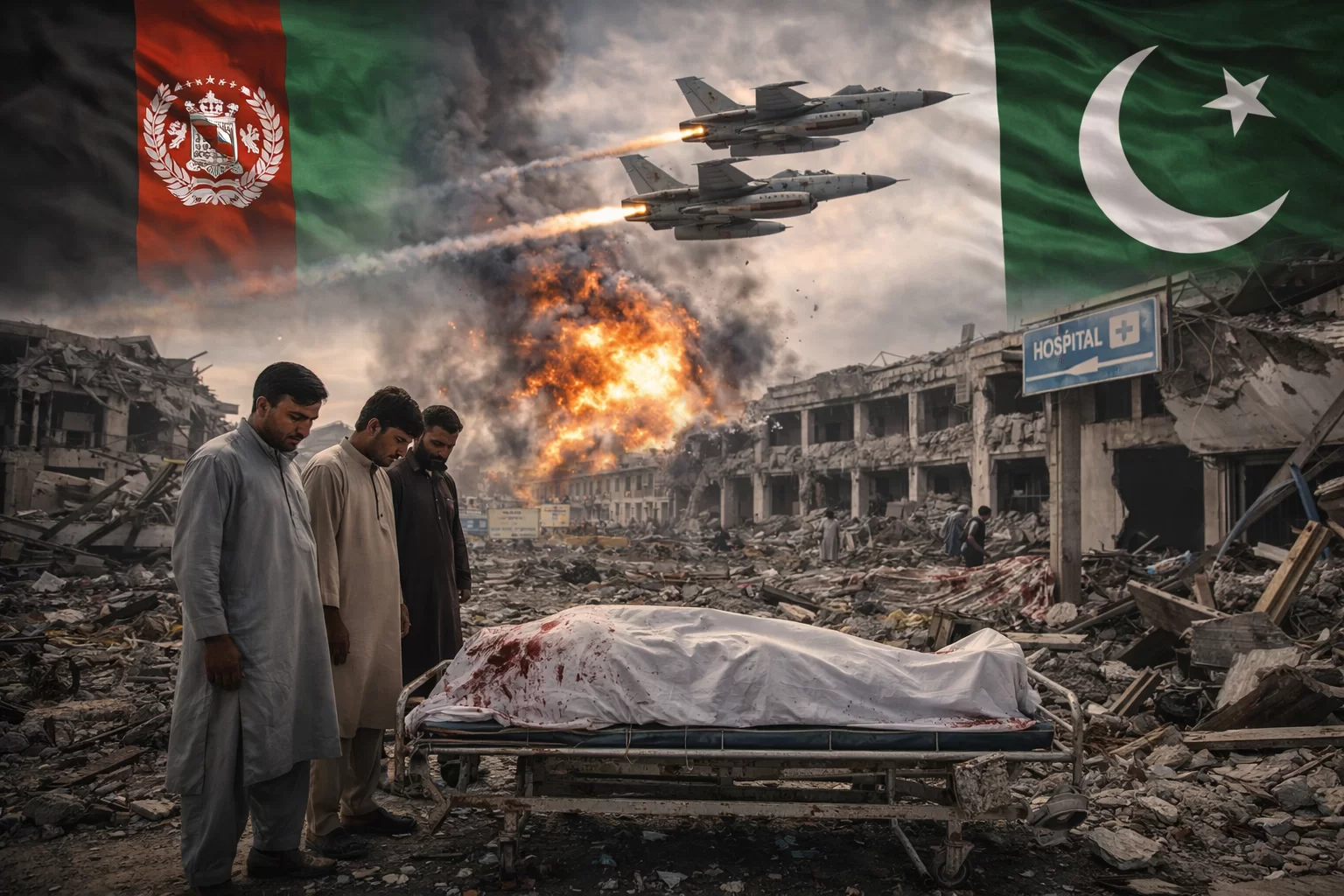 અફઘાનિસ્તાન પર પાકિસ્તાનનો ફરી એરસ્ટ્રાઈક, હોસ્પિટલ પર બોમ્બવર્ષાના આરોપ સાથે 400 મોતનો દાવો