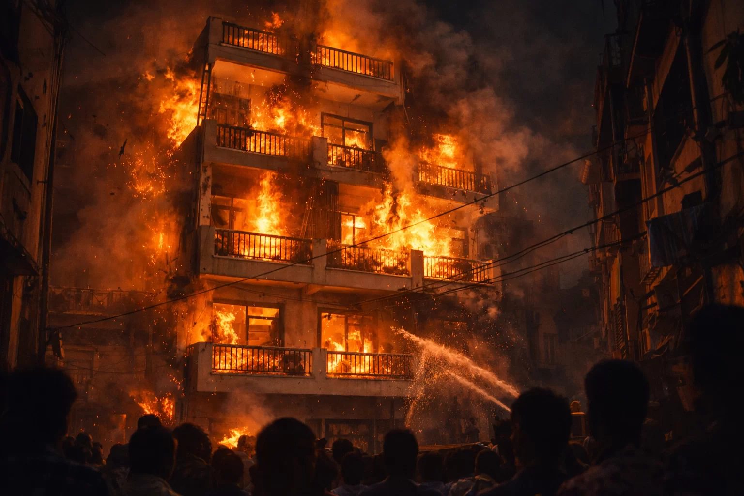 ઈન્દોર બાદ દિલ્હીમાં અગ્નિકાંડ, 4 માળની ઈમારતમાં આગથી એક જ પરિવારના 6ના મોત