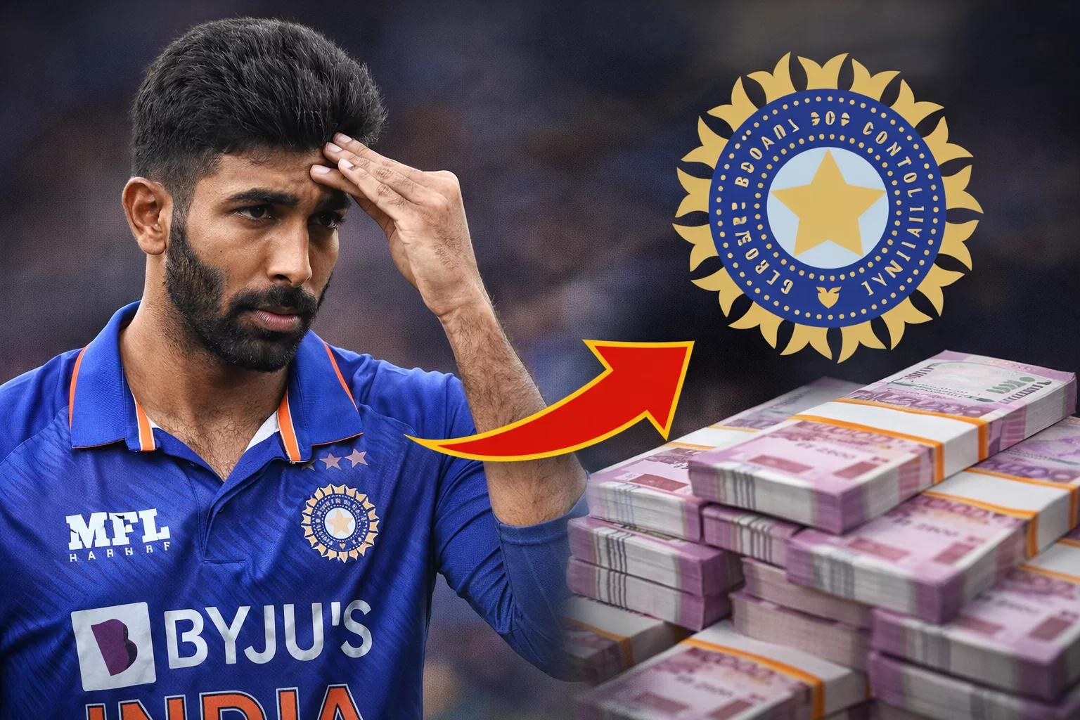 બુમરાહને ₹2 કરોડનો ઝટકો! BCCI કોન્ટ્રાક્ટ સિસ્ટમ પર ઉઠ્યા સવાલો, હવે ભરપાઈની માંગ તેજ