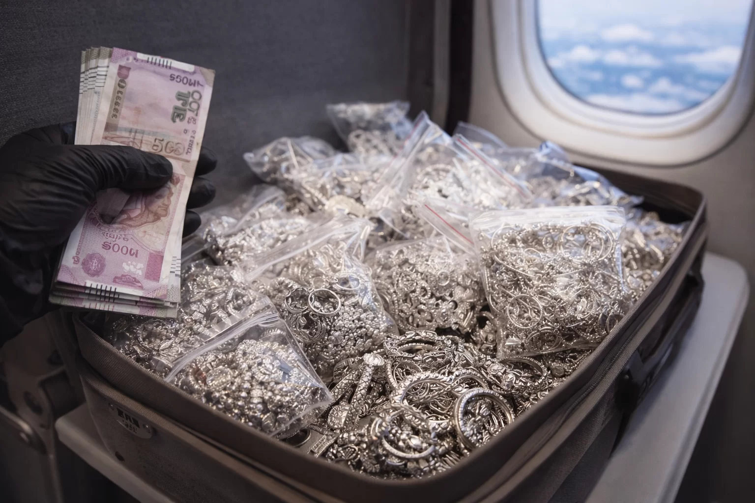 અમદાવાદ-દિલ્હી ફ્લાઇટમાં ચોરીનો કિસ્સો! 17.31 લાખની ચાંદી ગાયબ