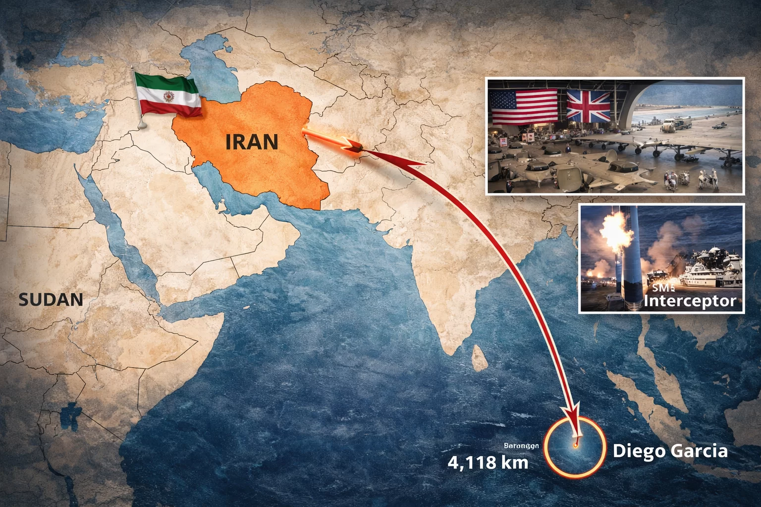 હિંદ મહાસાગરમાં તણાવનો વિસ્ફોટ: ઈરાનની મિસાઈલ ડિએગો ગાર્સિયા સુધી પહોંચતા દુનિયા ચોંકી ગઈ