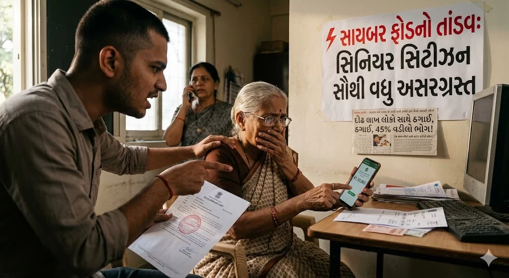 વૃદ્ધો માટે ખતરનાક ટ્રેન્ડ: સાયબર ઠગાઈમાં ભારે વધારો