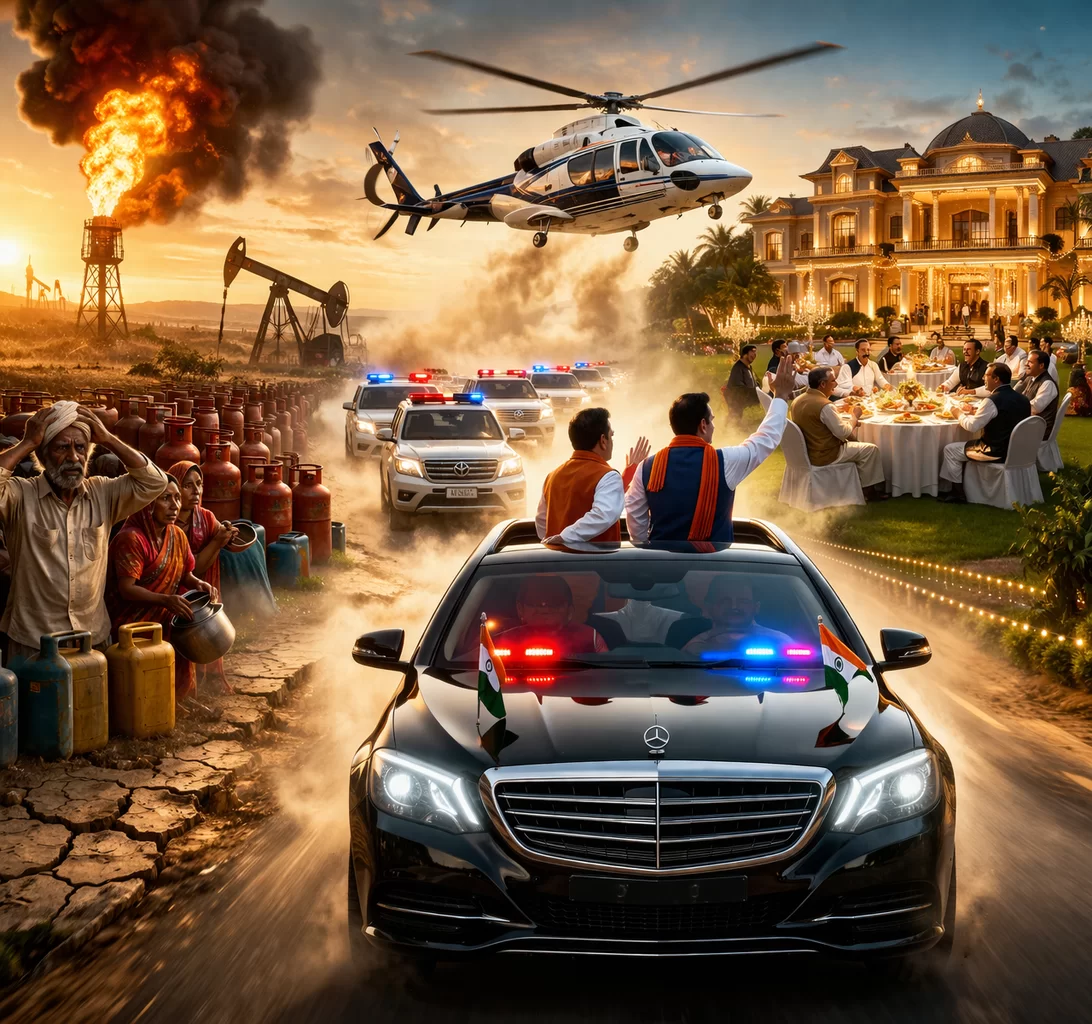 ઓઈલ-ગેસ સંકટ વચ્ચે CM-ડેપ્યુટી CMના ખર્ચા પર ઉઠ્યા સવાલો