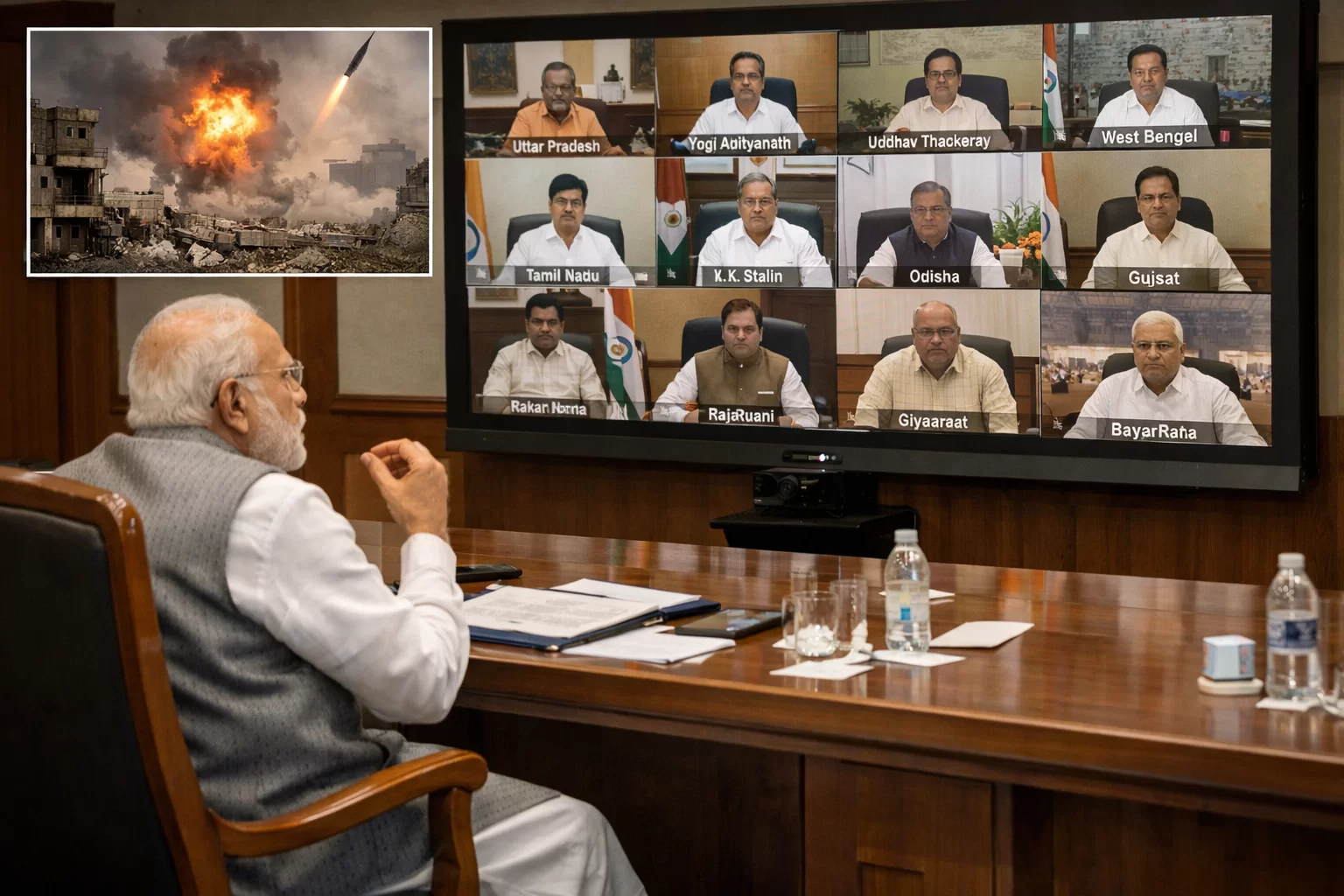 મિડલ ઈસ્ટ યુદ્ધની સ્થિતિ વચ્ચે PM મોદીની તમામ મુખ્યમંત્રીઓ સાથે આવતીકાલે મહત્વપૂર્ણ બેઠક