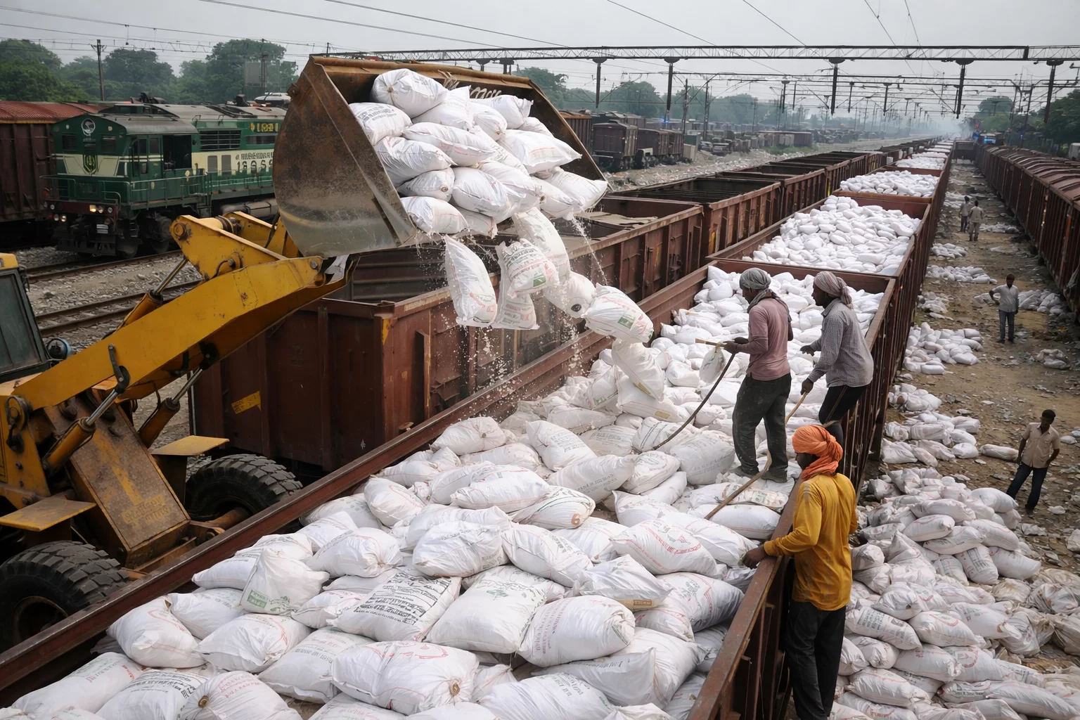 વડોદરા રેલવેમાં ખાતર લોડિંગમાં 129.54%નો જબરદસ્ત ઉછાળો