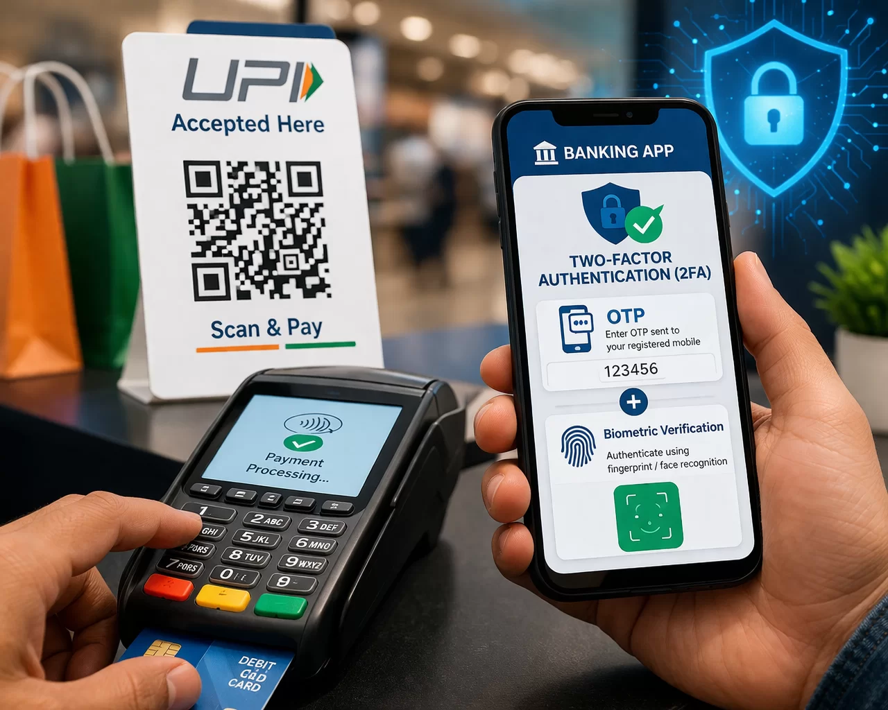 1 એપ્રિલથી બદલાશે ઓનલાઇન પેમેન્ટ સિસ્ટમ: 2FA વગર ટ્રાન્ઝેક્શન નહીં