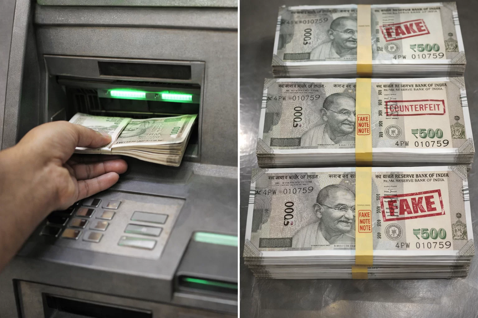 અમદાવાદમાં નકલી નોટોનું મોટું કૌભાંડ, ATM મશીનોમાં ઘૂસાડાતી લાખોની કરન્સી પકડાઈ